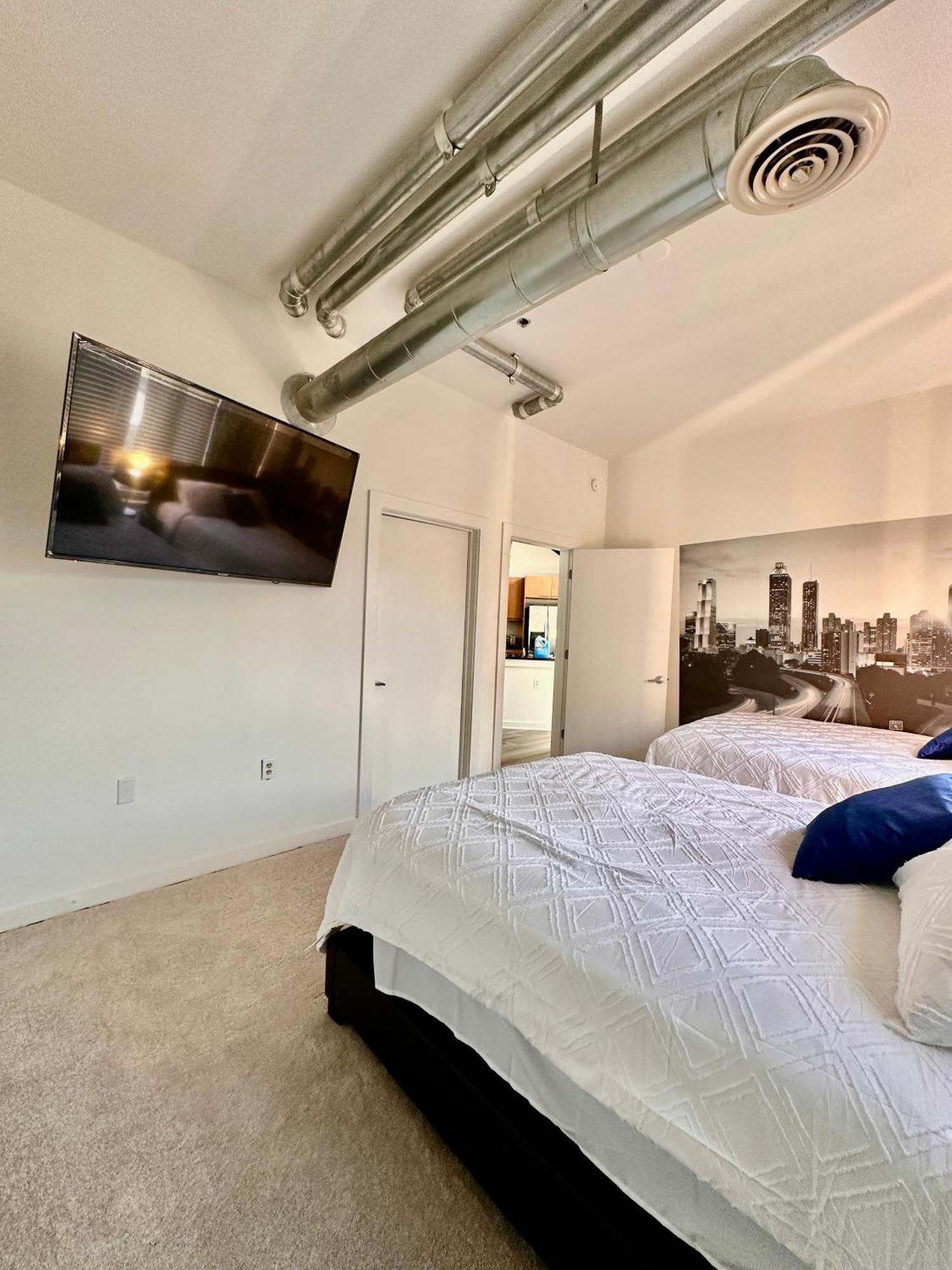 Grand 3Br Loft In Atlantic Station Atlanta Exterior foto